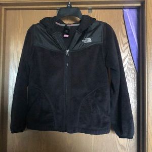 Black fleece jacket